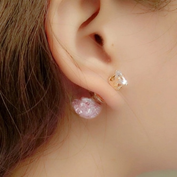 SPARKLE!๐๐PINK๐CHAMPAGNE๐ฅGLASS BALLS๐๐JACKET - Picture 3 of 5